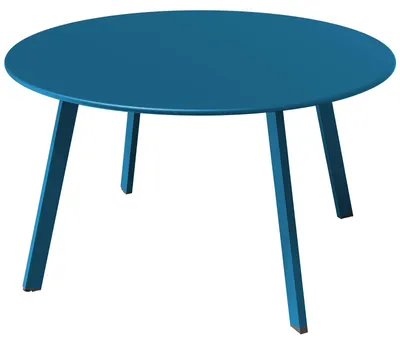 Produktbild von Beistelltisch, Gartentisch, Balkontisch, blau