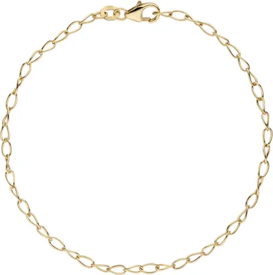 Produktbild von 2,3mm Armband Weit-Ankerkette Armkette Armschmuck aus 375 Gold Gelbgold 19cm