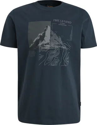 Produktbild von PME LEGEND Short sleeve r-neck single jersey Salute L