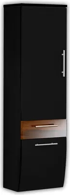 Produktbild von Posseik Hochschrank, anthrazit-walnuss, 40 cm