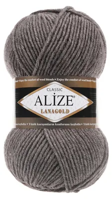 Produktbild von ALIZE Lanagold 100g 49% Wolle Strickgarn Winterwolle Schurwolle Farbwahl