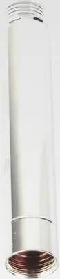 Produktbild von Duschkopfverlängerungsarm, Duscharmverlängerung, Duschkopfverlängerung, rundes Duschverlängerungsrohr aus Edelstahl, Badezimmerzubehör, Chrom