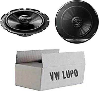 Produktbild von VW Lupo Front - Lautsprecher Boxen Pioneer TS-G1720F - 16,5cm 2-Wege Koax Koaxiallautsprecher Auto Einbausatz - Einbauset