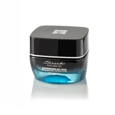 Produktbild von Santo Volcano 24h Nährende Gesichtscreme für trockene Haut mit Vulkanwasser 50 ml