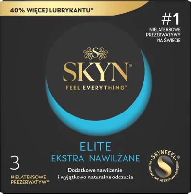 Produktbild von UNIMIL Skyn Elite Kondome extra Gleitfähigkeit 3 Stück