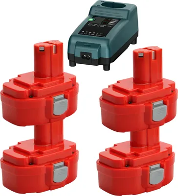 Obrázek produktu pro Bateriové nářadí, kapacita 3500mAh, dobíjecí NiMH, 4BAT 1nabíječka, 18V