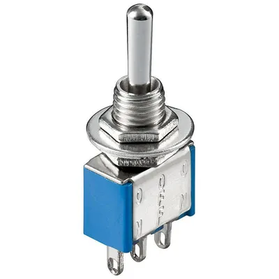Produktbild von Miniatur Kippschalter, 3 Pin, EIN-AUS-EIN
