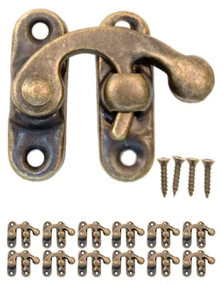 Produktbild von 'FUXXER® Antike Möbel-Griffe, Schubladen-Knöpfe, Bronze Design, 24 x 20 mm, 2er Set'