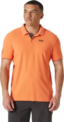 Obrázek produktu pro Helly Hansen Ocean 2.0 Polo tričko s krátkým rukávem, oranžové, velikost S, pánské, oranžové, velikost S