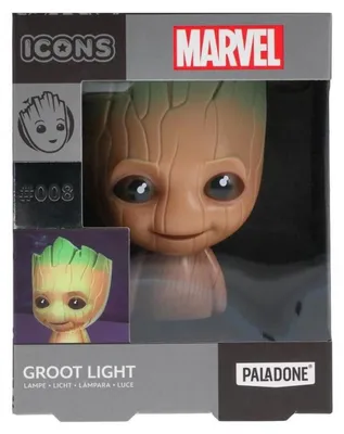 Obrázok produktu pre Paladone Groot Icon Light, zberateľská figúrka, Rozprávky, Vyžadované batérie
