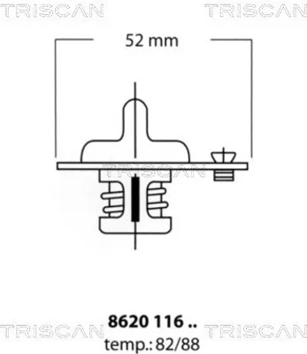 Produktbild von Thermostat, Kühlmittel