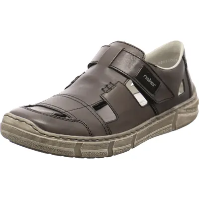 Zdjęcie produktu dla Wsuwane buty męskie Rieker w kolorze szarym