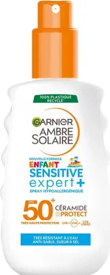 Produktbild von Garnier - Hypoallergenes Kinderspray Ambre Solaire Sensitive Expert+ LSF 50+