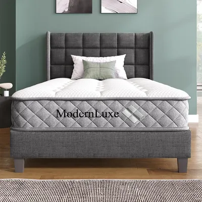 Produktbild von Kaltschaummatratze mit 7-Zonen-Taschenfederkern Komfortschaummatratze 90x200 cm
