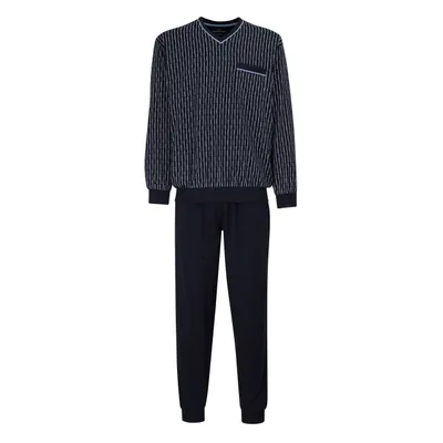 Produktbild von GÖTZBURG Herren Pyjama blau bedruckt 1er Pack Größe: 48