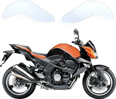 Produktbild von Klarer Tankpad für Kawasaki Z750 (2007-2013) – Schutzfolie für den Motorradtank