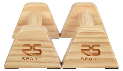 Image de Parallettes en bois pour gymnastique