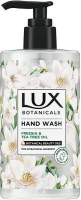 Zdjęcie produktu dla Lux Botanicals Mydło w płynie Freesia & Tee Tree Oil 400ml