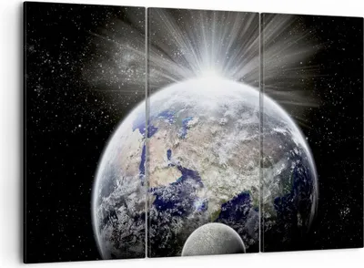 Produktbild von Bild auf Leinwand - Leinwandbild - Astronomie galaxie abstraktion - 105x70cm - Wand Bild - Wanddeko - Leinwanddruck - Bilder - Kunstdruck - Wanddekoration - Leinwand bilder - Wandkunst - CE105x70-2328