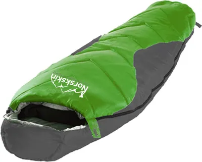 Produktbild von Mumienschlafsack Norskskin UMEA Extrem - 23 Grad 4 Jahreszeiten Schlafsack  : Links