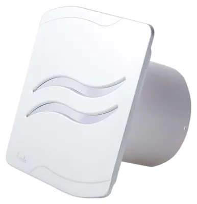 Image de Ventilateur pour petites pièces Ventilateur mural Système Turbo S-Line Argent 100 T avec inertie