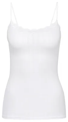 Immagine prodotto di Calida Calida donna Etude Toujours canotta spaghetti in cotone con pizzo Dresda uni 2440-10-00078