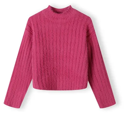 Produktbild von Minoti Pullover Rosa Gr. 116 für Mädchen
