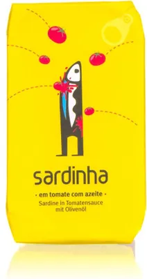 Produktbild von A Banca da Sardinha - Sardinen in Tomatensoße mit Olivenöl