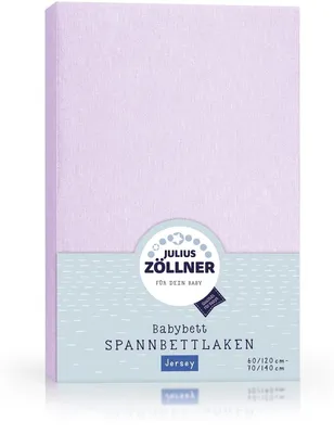 Produktbild von Julius Zöllner Spannbetttuch Jersey 70X140 / 60x120 Flieder