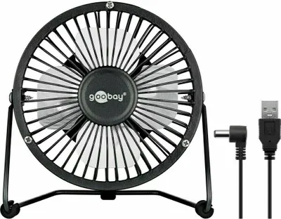 Produktbild von USB Ventilator 4 Zoll Tischventilator PC Laptop Notebook