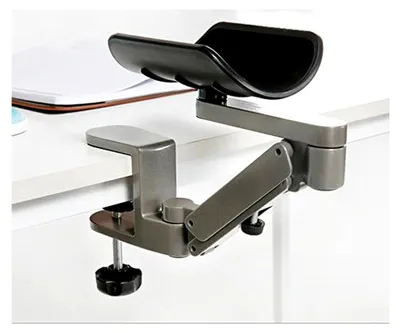 Produktbild von Verstellbare Aluminium-Armstütze für Computerarbeitsplätze