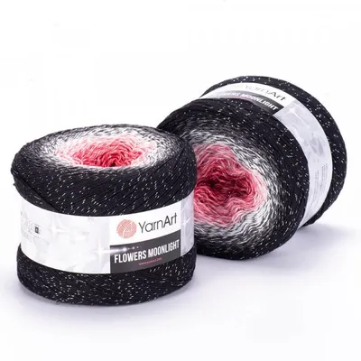 Produktbild von Flowers Moonlight Garn 2 x 250 g 3260