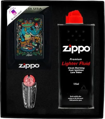 Zdjęcie produktu dla Zestaw Zippo Zapalniczka Rick Rietvield Design Prezentowy No1