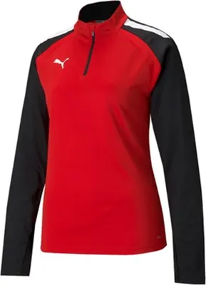 Produktbild von teamLIGA 1/4 Zip Top , Größe:XS, Farben:Puma Red-Puma Black