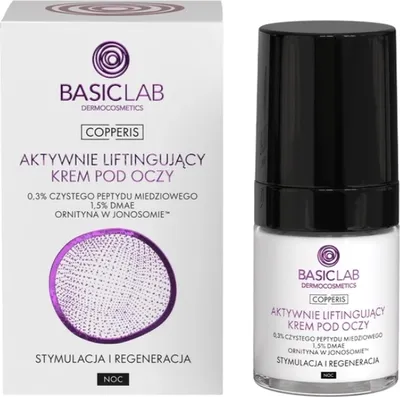 Produktbild von BASICLAB Lifting-Augencreme für die Nacht 18ml