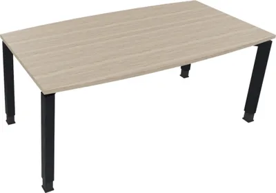 Produktbild von Bespr.ti. Tonneau Vierfuß Quadrat B1800xT800/900xH680-820 an/Eiche