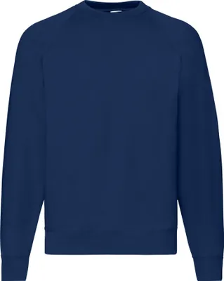 Produktbild von Fruit of the Loom - "Classic" Sweatshirt für Herren Raglanärmel PC6399 (S) (Marineblau)