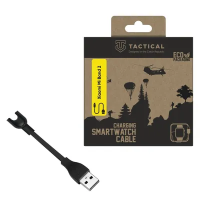 Produktbild von Taktisches USB-Ladekabel für Xiaomi Mi Band 2 - Schwarz KP31208
