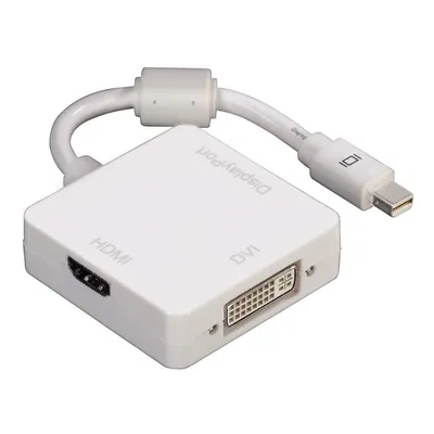 Produktbild von Hama mini DisplayPort - DVI/DisplayPort/HDMI Weiß