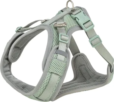 Produktbild von TRIXIE Premium FlexMesh Geschirr - salbei - 40–57 cm/15 mm