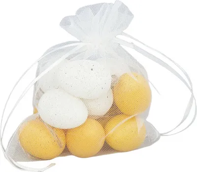 Produktbild von Plastikeier KUNSTSTOFF EIER Wachteleier Ostereier Ostern 12 Stück, 5 cm, gelb mix