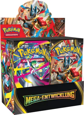 Produktbild von Pokemon Mega-Entwicklung Booster Display deutsch