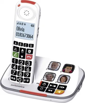 Image de Swissvoice ATL1428339 Xtra 2355 Téléphone pour seniors noir