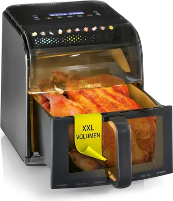 Produktbild von GOURMETmaxx Heißluft-Fritteuse 1700W schwarz