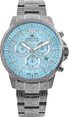 Produktbild von Louis XVI LXVI1823 Herrenuhr Palais Royal 2.0 Chrono Limited Diamant 43mm 5ATM