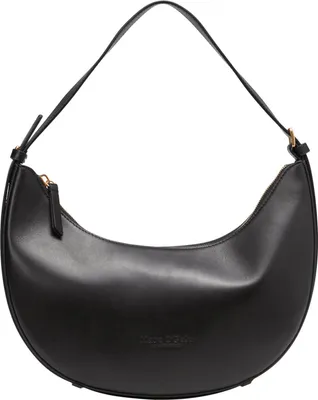 Produktbild von Marc O'Polo Leder Schultertasche Umhängetasche Alva Crossbody Bag Black schwarz