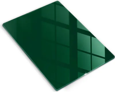 Produktbild von Abdeckung Glas - Küchenabdeckung - 40x52 cm - Abdeckplatte - Grüne Farbe