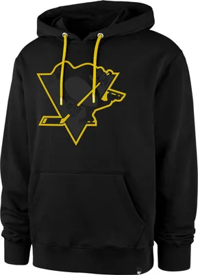 Produktbild von NHL Pittsburgh Penguins Hoody Color Detail Burnside Kaputzenpullover hooded sweater Pullover Schwarz (M)