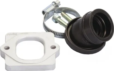 Zdjęcie produktu dla Kolektor dolotowy Polini 360 24/28.5mm do Piaggio z gaźnikiem 19mm CP Evolution, 19mm PHBG Evolution