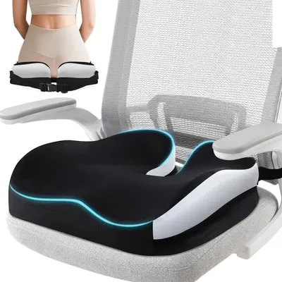 Produktbild von Ergonomisches Memory Foam Sitzkissen für Bürostühle